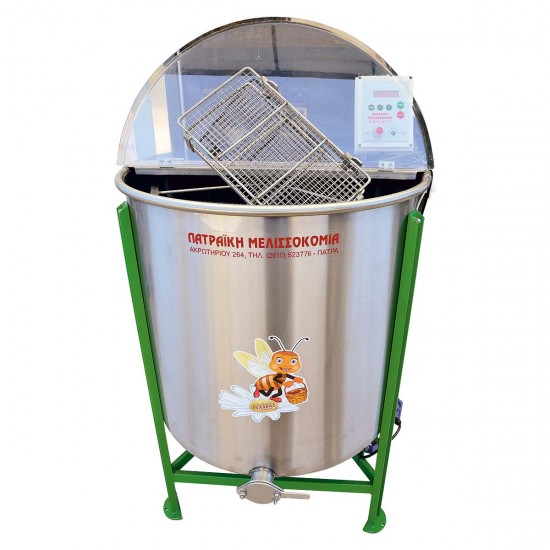 ΜΕΛΙΤΟΕΞΑΓΩΓΕΑΣ INOX 8 ΠΛΑΙΣΙΩΝ ΜΕ INVENTER ΜΕΛΙΤΟΕΞΑΓΩΓΕΑΣ INOX 8 ΠΛΑΙΣΙΩΝ ΜΕ INVENTER